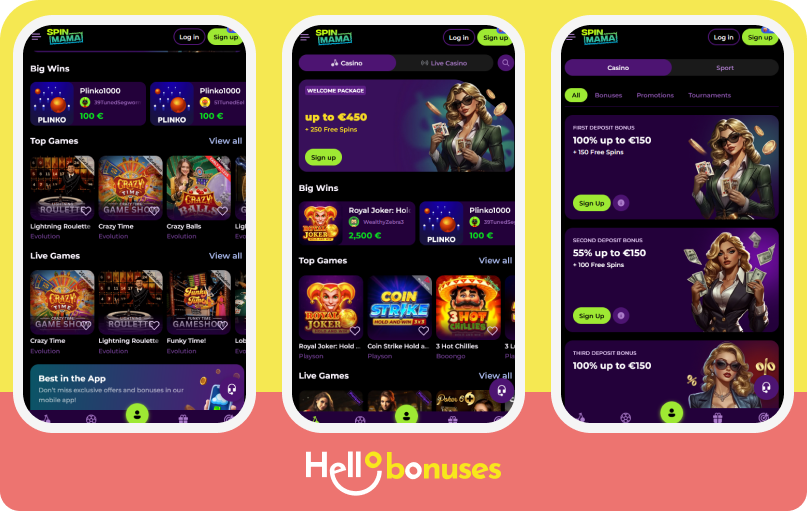 Spinmama Casino - Świat Gier i Huków Spinmama Casino - Świat Gier i Huków