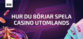 Utländska Casino En Guide till De Bästa Alternativen